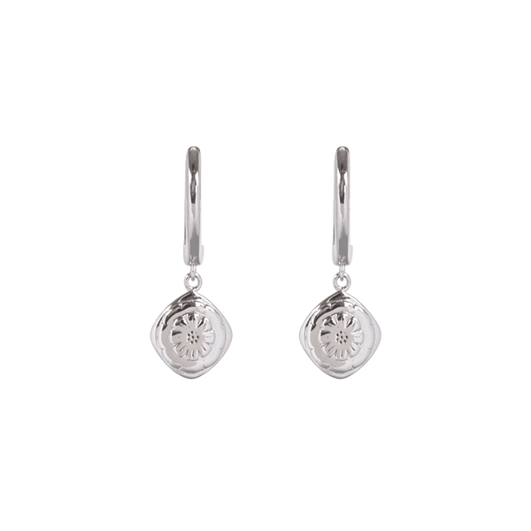 Boh Runga - Marigold Huggie Sterling Silver Earring