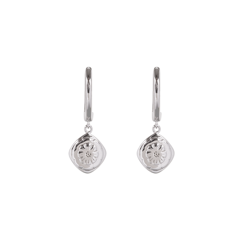 Boh Runga - Marigold Huggie Sterling Silver Earring