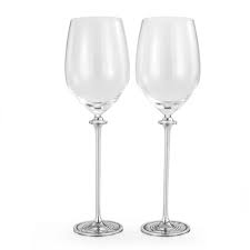 Royal Selangor Pewter - Wine Goblets Marine Pair of 2