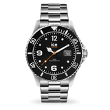Ice Watch - Steel Black Silver Large