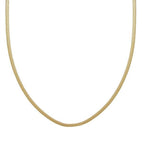 Edblad -  Herringbone 80cm Gold Plated Chain