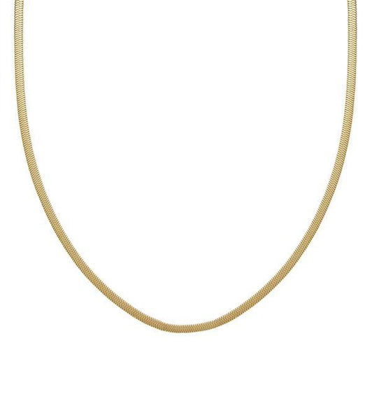 Edblad -  Herringbone 80cm Gold Plated Chain