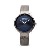Bering - Max René Brushed Grey, Silver Mesh 31mm