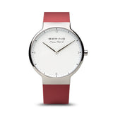 Bering - Max René Polished Silver Red 40mm
