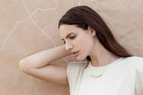 Joidart - Curve Necklace Golden