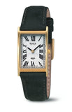 Boccia - Titanium watch Black Leather Strap