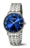 Boccia - Titanium Watch With Blue Face