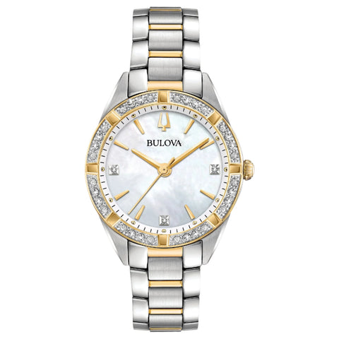 Bulova - Classic Women's Mother of Pearl & Diamond Watch