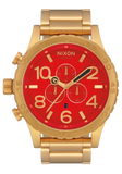 Nixon - 51-30 Chrono Gold/Red