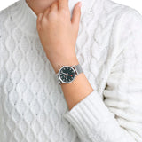 Mondaine - Classic 36mm Stainless Steel Forest Green Watch