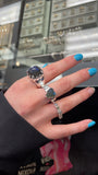 Stolen Girlfriends Club - Claw Ring Labradorite