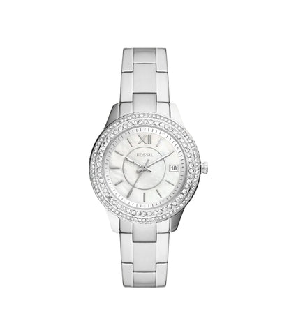 Fossil - Stella Three-Hand Date Stainless Steel Watch