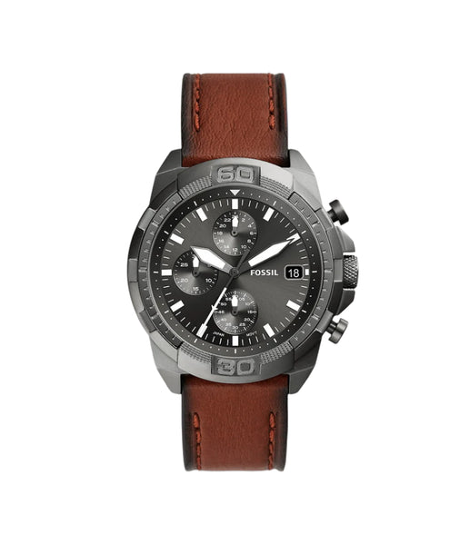 Fossil - Bronson Chronograph Brown Eco Leather Watch