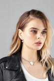 Stolen Girlfriends Club - Cold Heart Choker - Sterling Silver