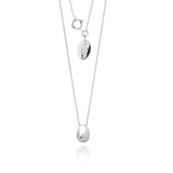 Boh Runga Egglet Pendant - Silver