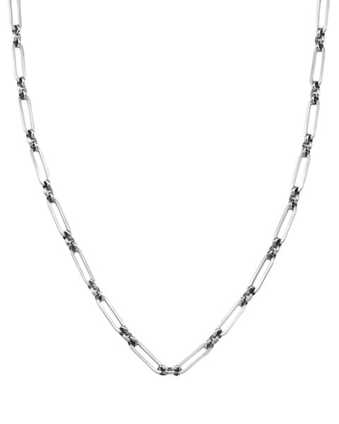 Rosefield Jewellery - Multi Link Chain Necklace Silver