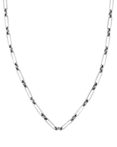 Rosefield Jewellery - Multi Link Chain Necklace Silver