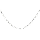 Rosefield Jewellery - Oval Necklace Silver