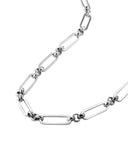 Rosefield Jewellery - Multi Link Chain Necklace Silver