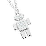 Karen Walker Robot Boy Pendant - Silver