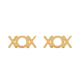 Boh Runga - Lil Hug and Kisses Studs Gold Plated