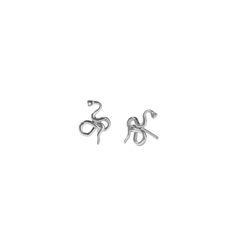 Meadowlark Medusa Stud Earrings - Sterling Silver