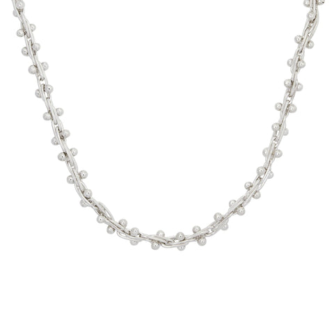 Najo - Small Spartling Necklace (46cm) - Sterling Silver