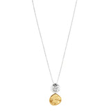 Najo - Shard Double Disk Necklace
