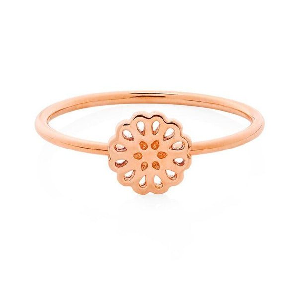 Boh Runga Lotus Ring - 9ct Rose Gold
