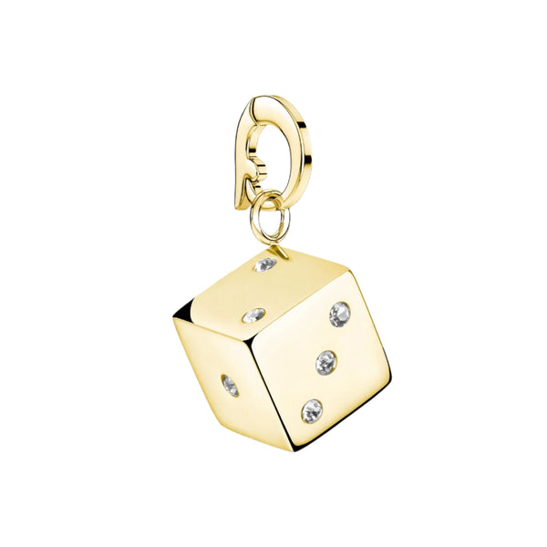 Rosefield Jewellery - Gold Lucky Dice Charm