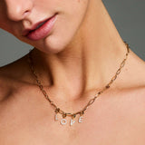 Rosefield Jewellery - Oval Necklace Silver