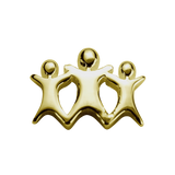 STOW Stowaways (My Family) Charm - 9ct Yellow Gold