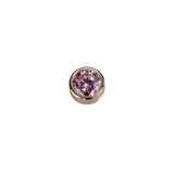 STOW Virtue Charm - Compassion - Pink Tourmaline & 9ct Rose Gold