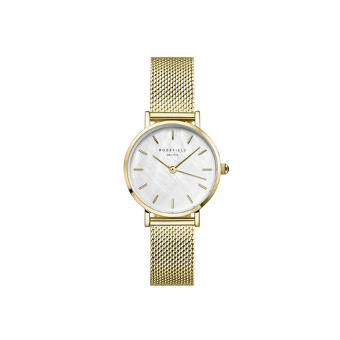 Rosefield - Small Edit Mesh Gold Watch