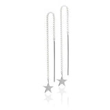 Boh Runga - Stargazer Thread Earrings Sterling Silver