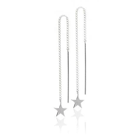 Boh Runga - Stargazer Thread Earrings Sterling Silver
