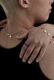 Stolen Girlfriends Club - Halo Cluster Ring - Onyx
