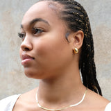 Najo - Mode Yellow Gold Huggie Earring