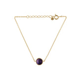 Pernille Corydon - Dayglow Aura Amethyst Bracelet