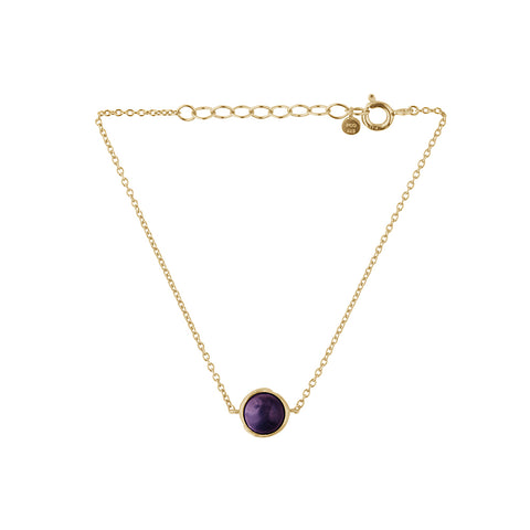 Pernille Corydon - Dayglow Aura Amethyst Bracelet