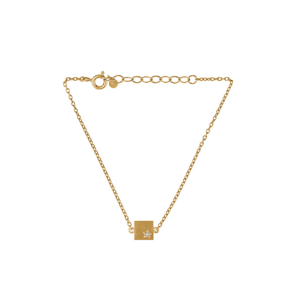 Pernille Corydon - Diamond Square Bracelet