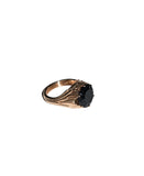 Meadowlark - Aphrodite Cocktail Ring - 9ct Yellow Gold - Onyx