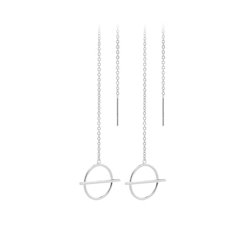 Pernille Corydon - Horizon Thread Ear chains