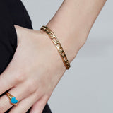 Edblad - Figaro Bracelet Large Gold Small