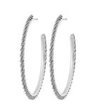 Edblad - Tinsel Thin Creoles Medium Steel