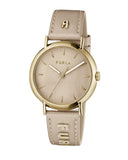 Furla - Heritage Easy Shape Watch Gold