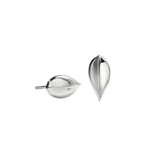 Meadowlark - Leaf Stud Earrings Large