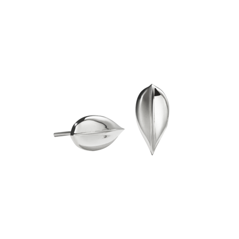 Meadowlark - Leaf Stud Earrings Large