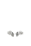 Meadowlark - Micro Skull Stud Silver