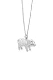 Karen Walker - Pig Necklace Silver
